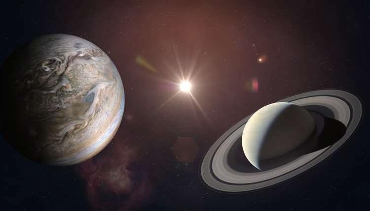 De Grote Conjunctie Van Jupiter En Saturnus In Waterman En De Invloed Op De Dierenriemtekens