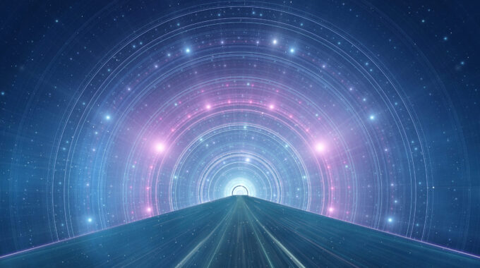 Abstract,New,Age,Space,Background, ,Intergalactic,Highway,,Space,Travel