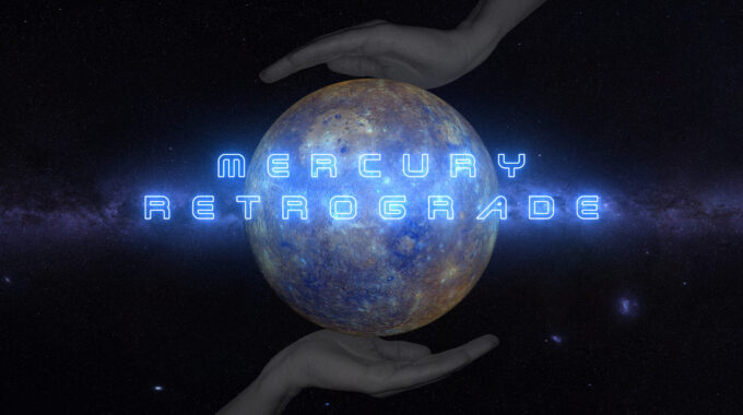 Mercury,Direct,,,Mercury,Retrograde,3d,Rendering,Illustration