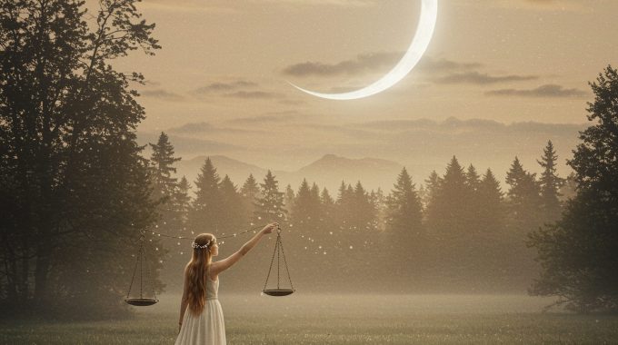 New,Moon,In,Libra,,Nature,Theme,,Neutral,Colors,,Imaginative,,Sense