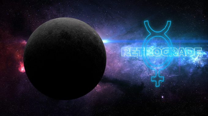 Planet,Mercury,In,Retrograde,3d,Rendering,Illustration